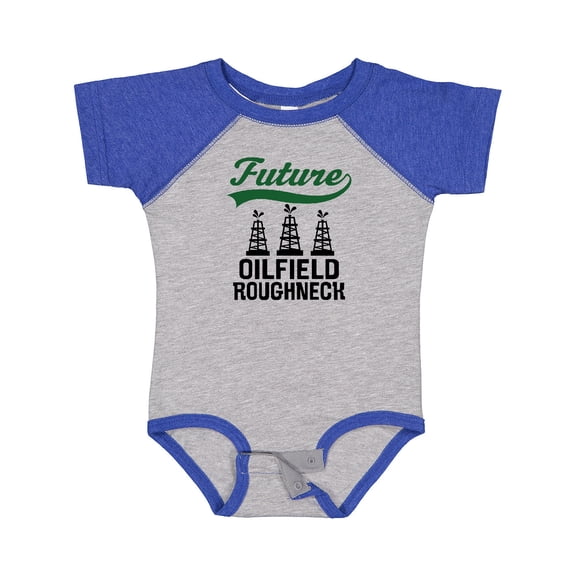 Inktastic Future Oilfield Roughneck Boys or Girls Baby Bodysuit