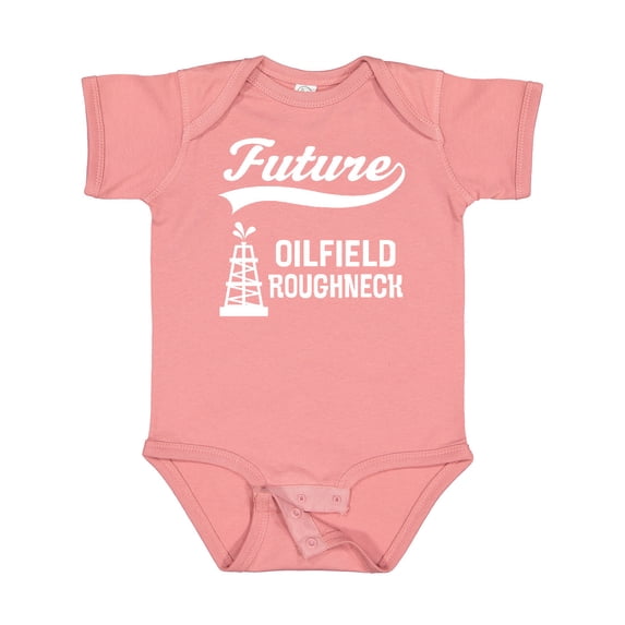 Inktastic Future Oilfield Roughneck Boys or Girls Baby Bodysuit