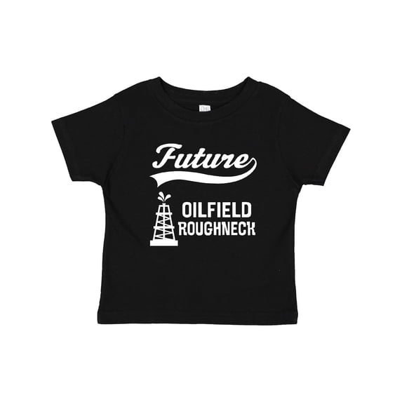 Inktastic Future Oilfield Roughneck Boys or Girls Baby T-Shirt