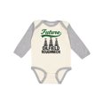 thumbnail image 1 of Inktastic Future Oilfield Roughneck Boys or Girls Long Sleeve Baby Bodysuit, 1 of 5