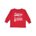 thumbnail image 1 of Inktastic Future Oilfield Roughneck Boys or Girls Long Sleeve Toddler T-Shirt, 1 of 5
