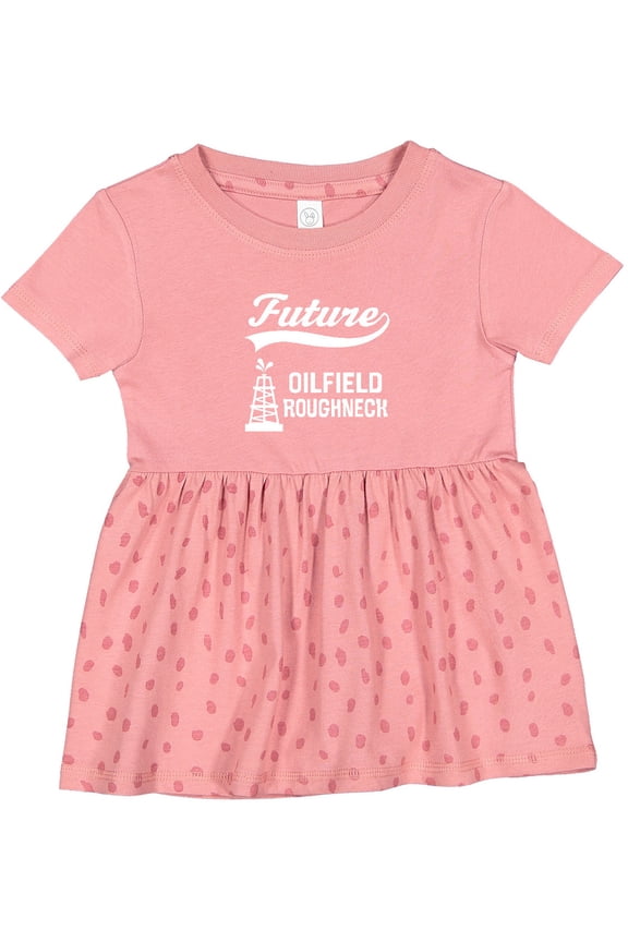 Future Oilfield Roughneck Girls Baby Dress