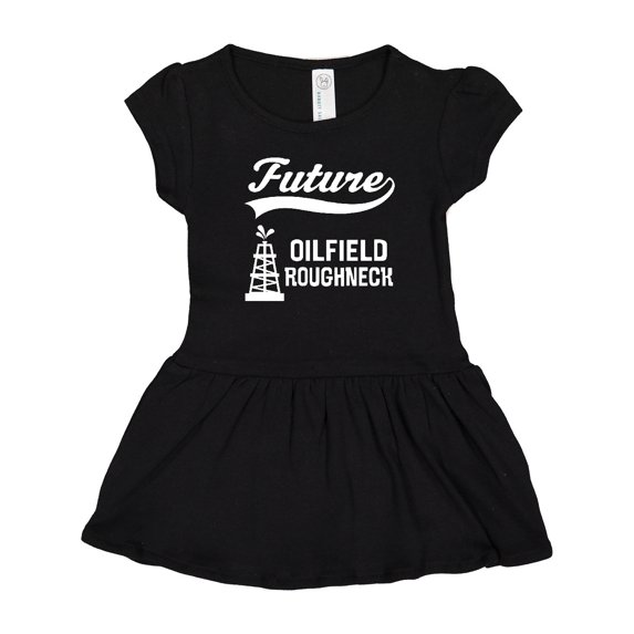 Inktastic Future Oilfield Roughneck Girls Baby Dress
