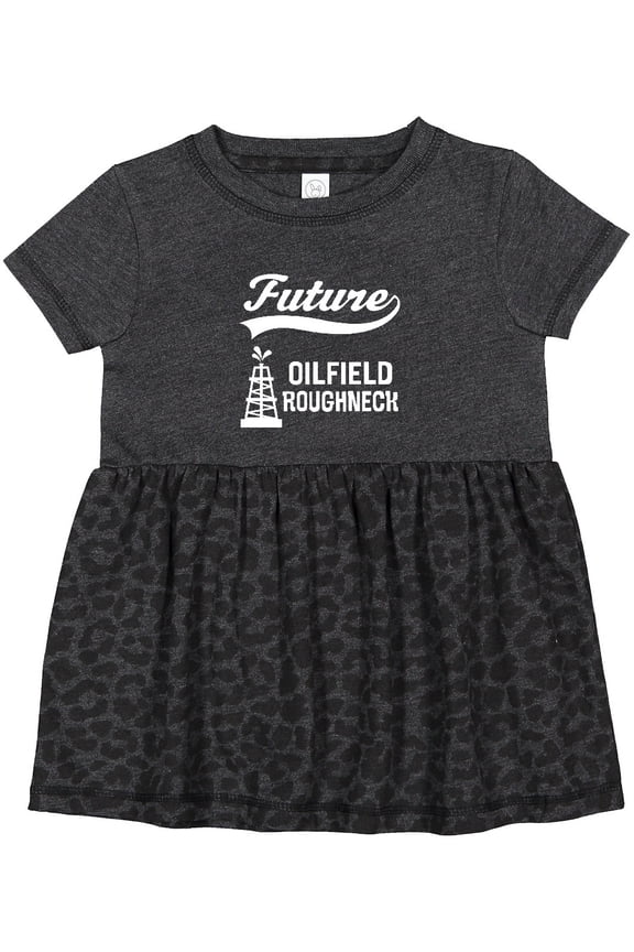 Future Oilfield Roughneck Girls Baby Dress