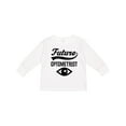 thumbnail image 1 of Inktastic Future Optometrist Eye Doctor Boys or Girls Long Sleeve Toddler T-Shirt, 1 of 5
