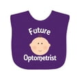 thumbnail image 1 of Inktastic Future Optometrist Occupation Boys or Girls Baby Bib, 1 of 4
