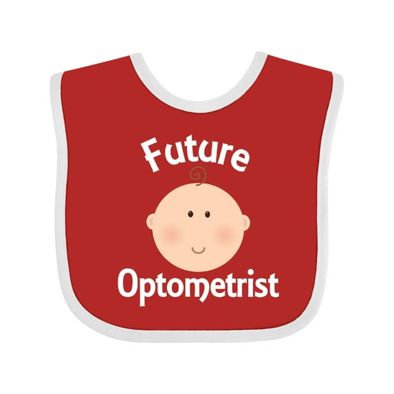Inktastic Future Optometrist Occupation Boys or Girls Baby Bib