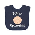 thumbnail image 1 of Inktastic Future Optometrist Occupation Boys or Girls Baby Bib, 1 of 4