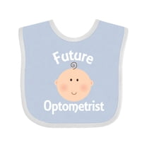 Inktastic Future Optometrist Occupation Boys or Girls Baby Bib