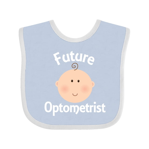 Inktastic Future Optometrist Occupation Boys or Girls Baby Bib