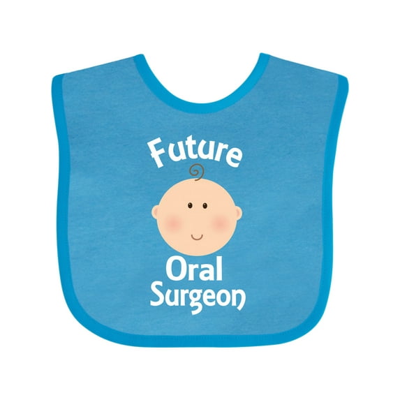 Inktastic Future Oral Surgeon Occupation Boys or Girls Baby Bib