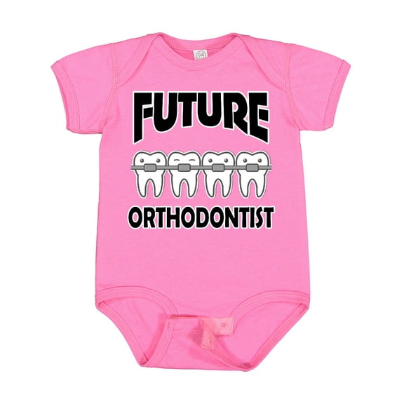 Inktastic Future Orthodontist Baby Boys or Girls Baby Bodysuit