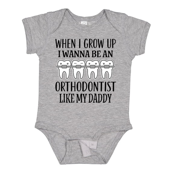 Inktastic Future Orthodontist Baby Boys or Girls Baby Bodysuit