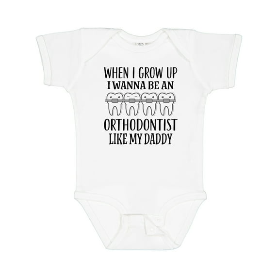 Inktastic Future Orthodontist Baby Boys or Girls Baby Bodysuit