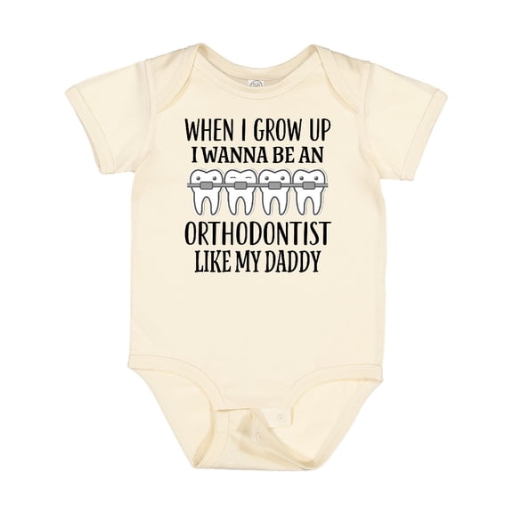 Inktastic Future Orthodontist Baby Boys or Girls Baby Bodysuit