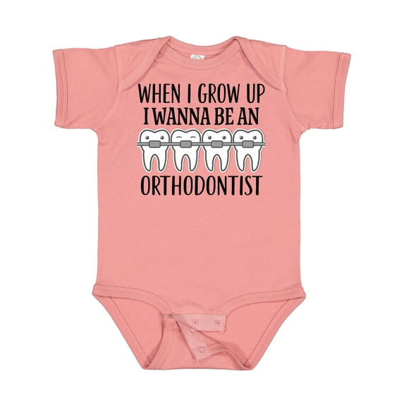 Inktastic Future Orthodontist Dental Care Gift Boys or Girls Baby Bodysuit