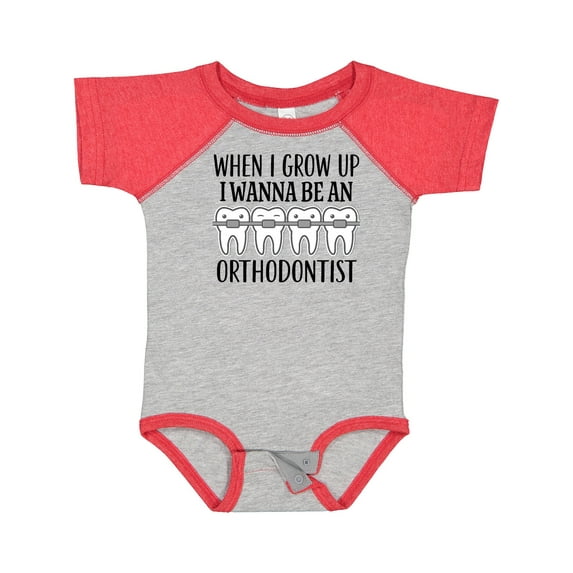 Inktastic Future Orthodontist Dental Care Gift Boys or Girls Baby Bodysuit