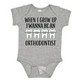thumbnail image 1 of Inktastic Future Orthodontist Dental Care Gift Boys or Girls Baby Bodysuit, 1 of 5