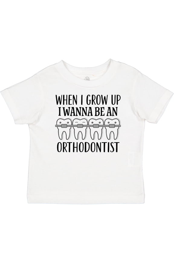 Future Orthodontist Dental Care Gift Boys or Girls Baby T-Shirt