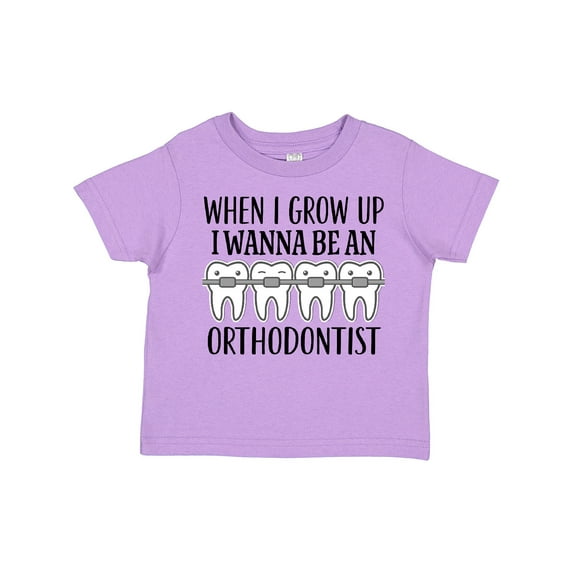 Inktastic Future Orthodontist Dental Care Gift Boys or Girls Toddler T-Shirt