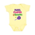 thumbnail image 1 of Inktastic Future Padel Player in Training Girls Baby Bodysuit, 1 of 5