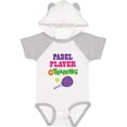 thumbnail image 1 of Inktastic Future Padel Player in Training Girls Baby Bodysuit, 1 of 5