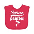 thumbnail image 1 of Inktastic Future Painter Shirt Painting Job Boys or Girls Baby Bib, 1 of 4