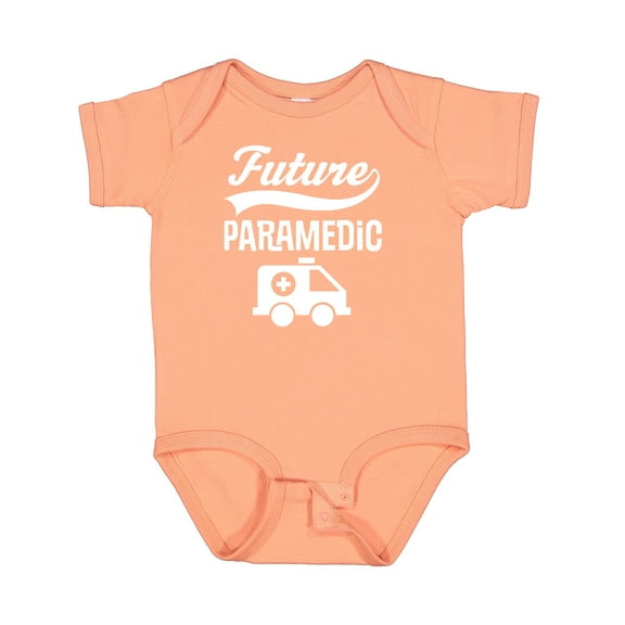 Inktastic Future Paramedic Ambulance Boys or Girls Baby Bodysuit