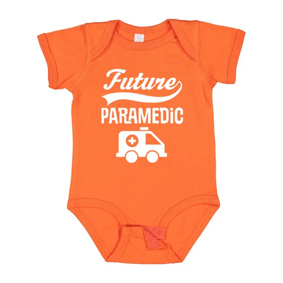 Inktastic Future Paramedic Ambulance Boys or Girls Baby Bodysuit