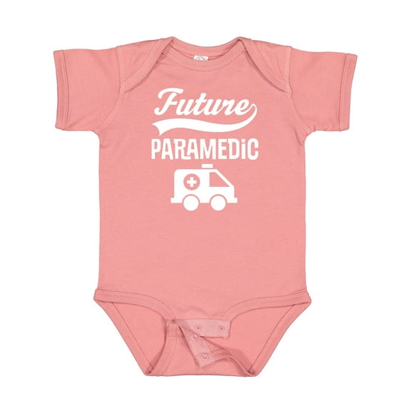 Inktastic Future Paramedic Ambulance Boys or Girls Baby Bodysuit