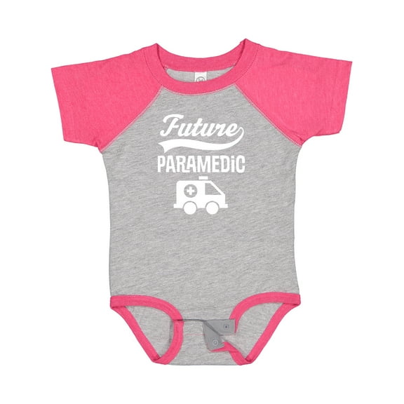 Inktastic Future Paramedic Ambulance Boys or Girls Baby Bodysuit