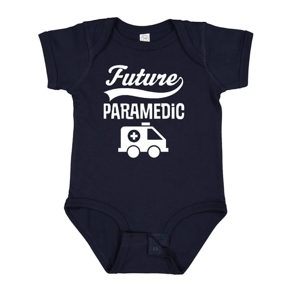 Inktastic Future Paramedic Ambulance Boys or Girls Baby Bodysuit