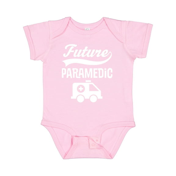 Inktastic Future Paramedic Ambulance Boys or Girls Baby Bodysuit