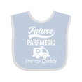 thumbnail image 1 of Inktastic Future Paramedic Like My Daddy Boys or Girls Baby Bib, 1 of 4