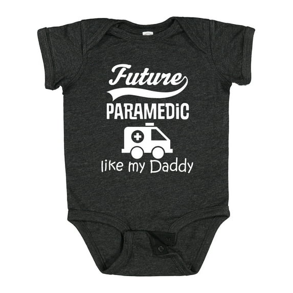 Inktastic Future Paramedic Like My Daddy Boys or Girls Baby Bodysuit