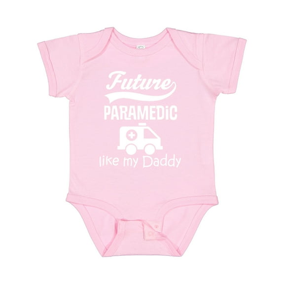 Inktastic Future Paramedic Like My Daddy Boys or Girls Baby Bodysuit
