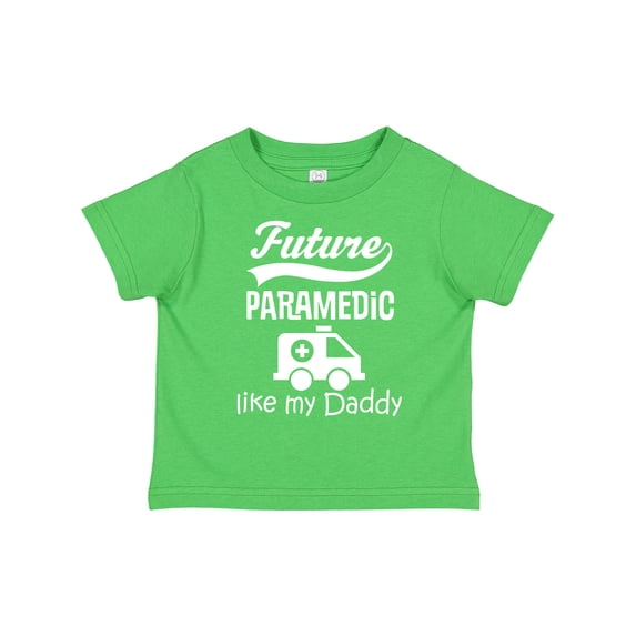 Inktastic Future Paramedic Like My Daddy Boys or Girls Toddler T-Shirt