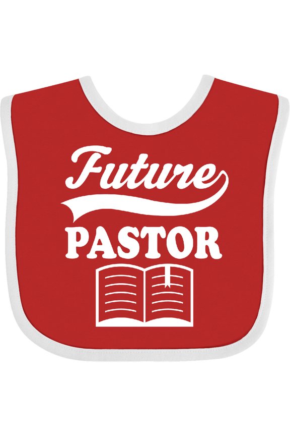 Future Pastor Shirt Childs Boys or Girls Baby Bib