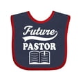 thumbnail image 1 of Inktastic Future Pastor Shirt Childs Boys or Girls Baby Bib, 1 of 4