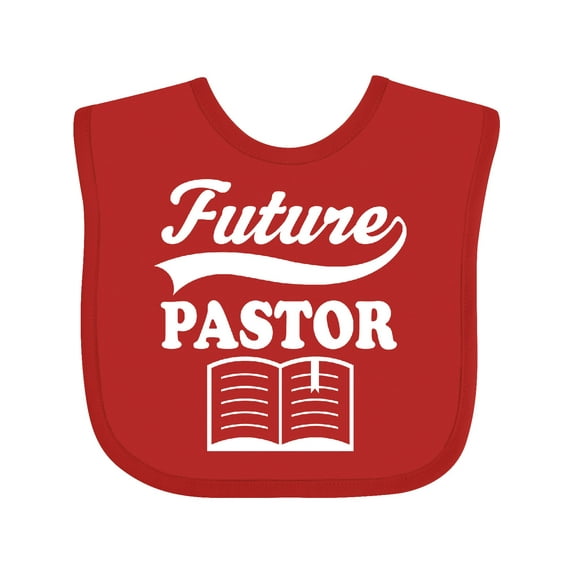 Inktastic Future Pastor Shirt Childs Boys or Girls Baby Bib