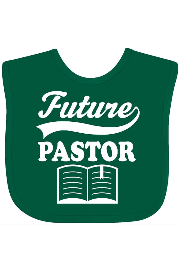 Future Pastor Shirt Childs Boys or Girls Baby Bib