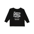 thumbnail image 1 of Inktastic Future Pastor Shirt Childs Boys or Girls Long Sleeve Toddler T-Shirt, 1 of 5