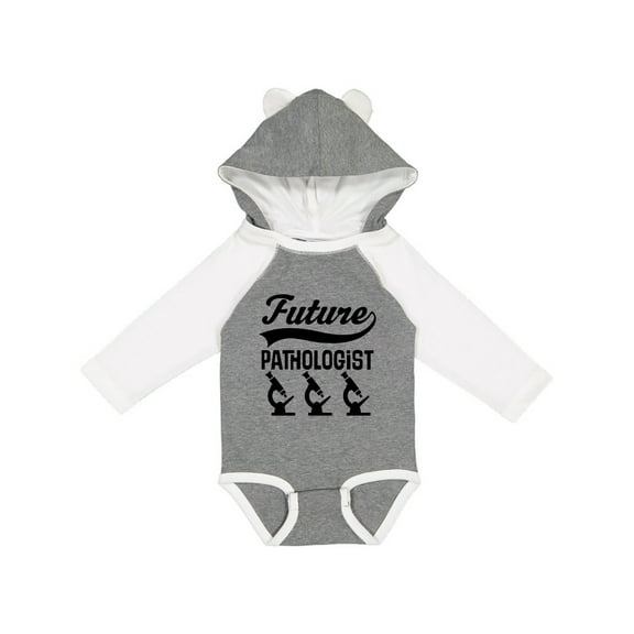 Inktastic Future Pathologist Scientist Boys or Girls Long Sleeve Baby Bodysuit