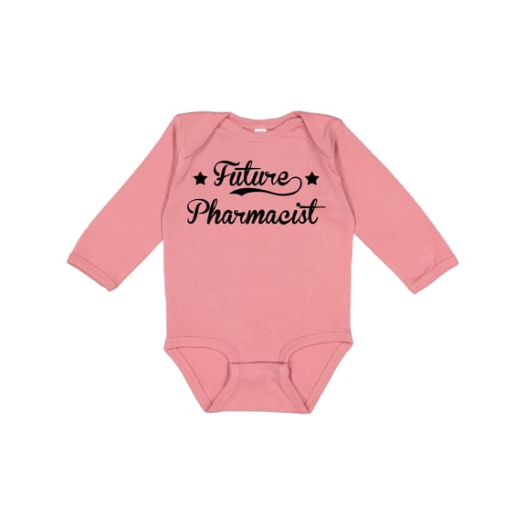 Inktastic Future Pharmacist Boys or Girls Long Sleeve Baby Bodysuit