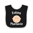 thumbnail image 1 of Inktastic Future Pharmacist Occupation Boys or Girls Baby Bib, 1 of 4