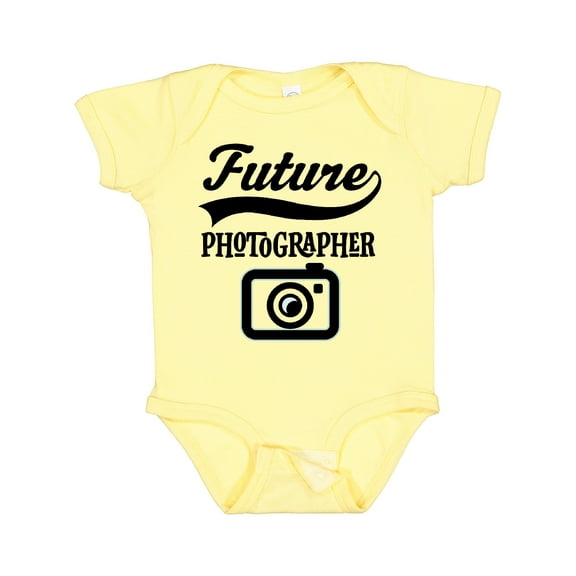 Inktastic Future Photographer Childs Boys or Girls Baby Bodysuit