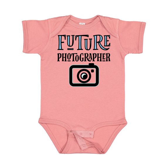 Inktastic Future Photographer Childs Camera Boys or Girls Baby Bodysuit