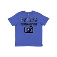 thumbnail image 1 of Inktastic Future Photographer Childs Camera Youth T-Shirt, 1 of 5