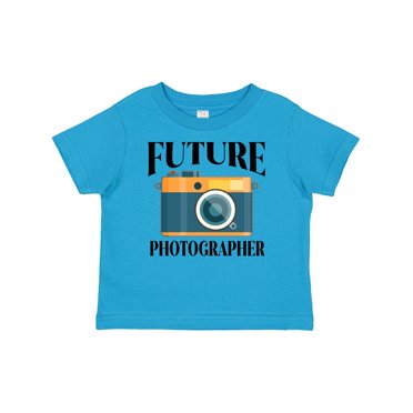 Inktastic Future Photographer Cute Camera Boys or Girls Baby T-Shirt
