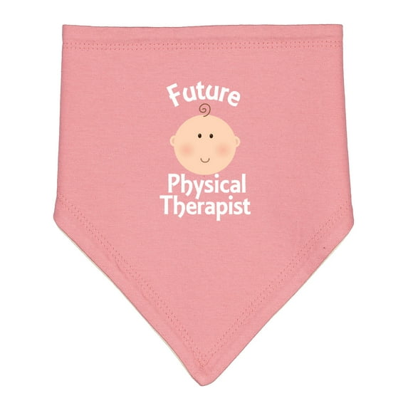 Inktastic Future Physical Therapist Occupation Baby Bandana Bib